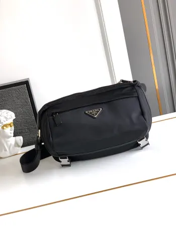 2VH994 Flip Cover Shoulder Bag Messenger Bag Men s Shoulder Bag Replica Prada mens bags