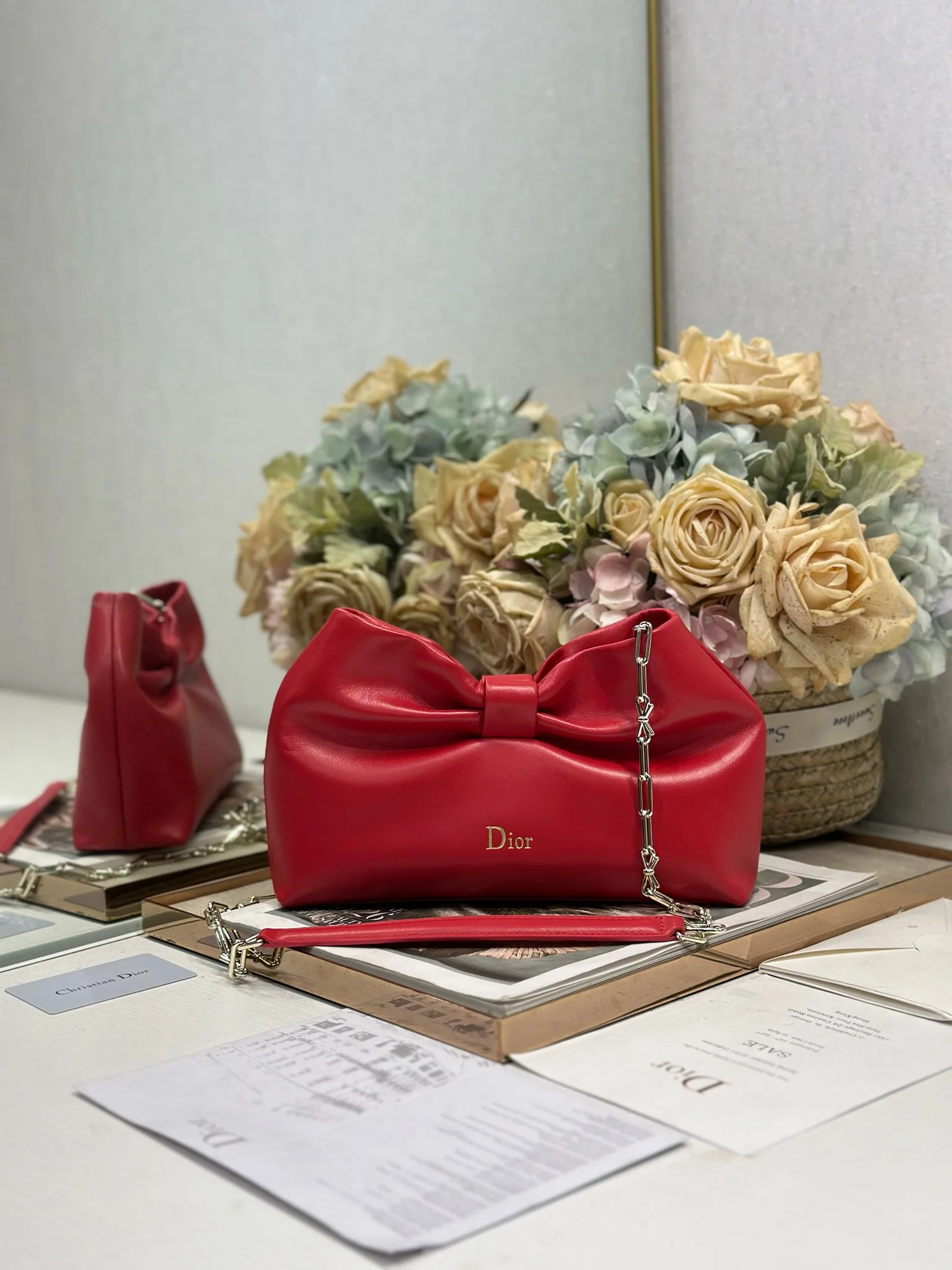 迪奥 0714 2026春夏新款链条包 女士斜挎包