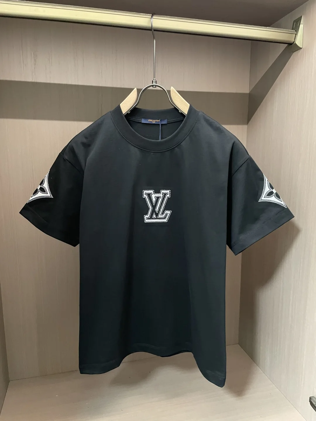 LV 春夏纯棉精梳棉男士短袖