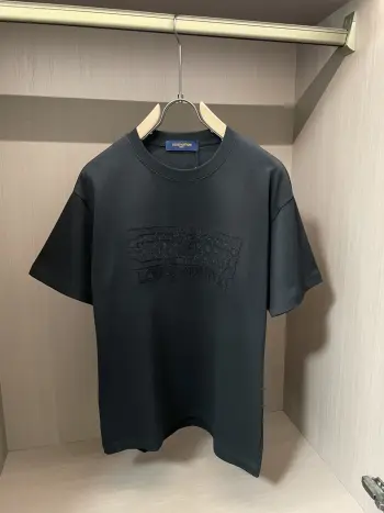 春夏纯棉精梳棉男士短袖 高仿LVT恤/POLO衫