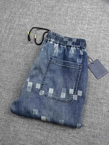 2026新款男士休闲牛仔裤 高仿LV牛仔裤