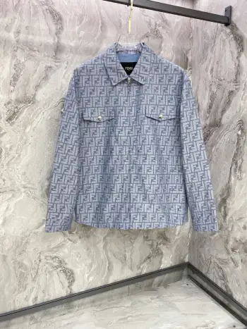 2026 Spring Collection Fendi Jacquard Jacket Replica Fendi Jackets and Outerwear