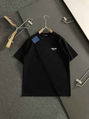 2026春夏字母刺绣短袖 高仿LVT恤/POLO衫