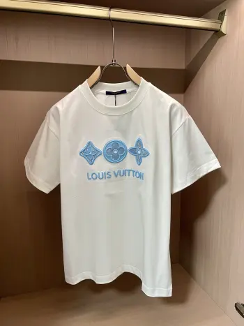 春夏纯棉精梳棉男士短袖 高仿LVT恤/POLO衫