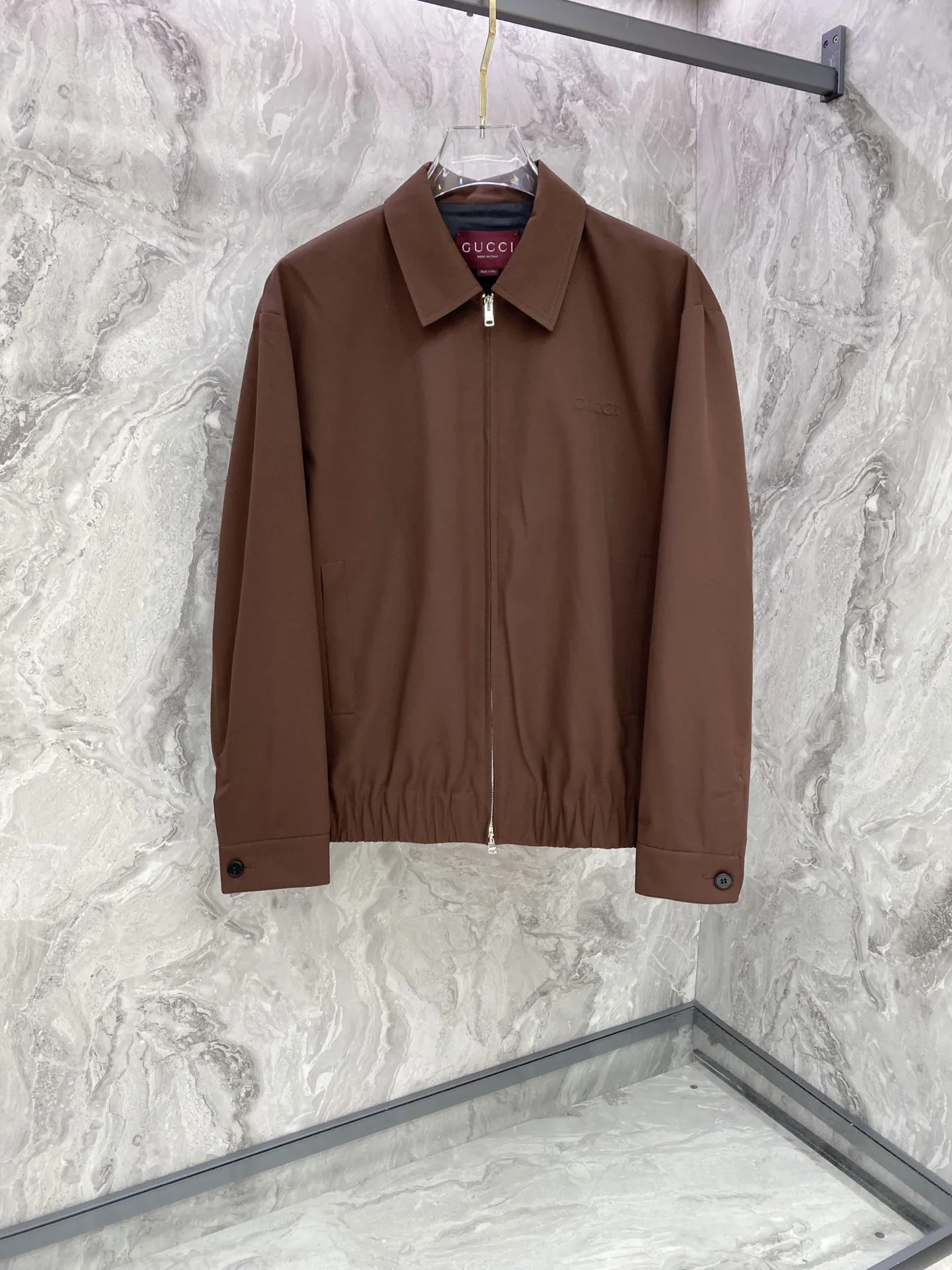 古奇 翻领26新款立领夹克春装外套 古奇 翻领26新款立领夹克春装外套