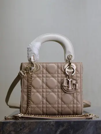 0505 拼色全新手袋 女士斜挎包 高仿迪奥女包