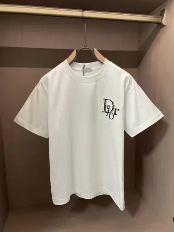 春夏纯棉精梳棉男士短袖 高仿迪奥T恤/POLO衫