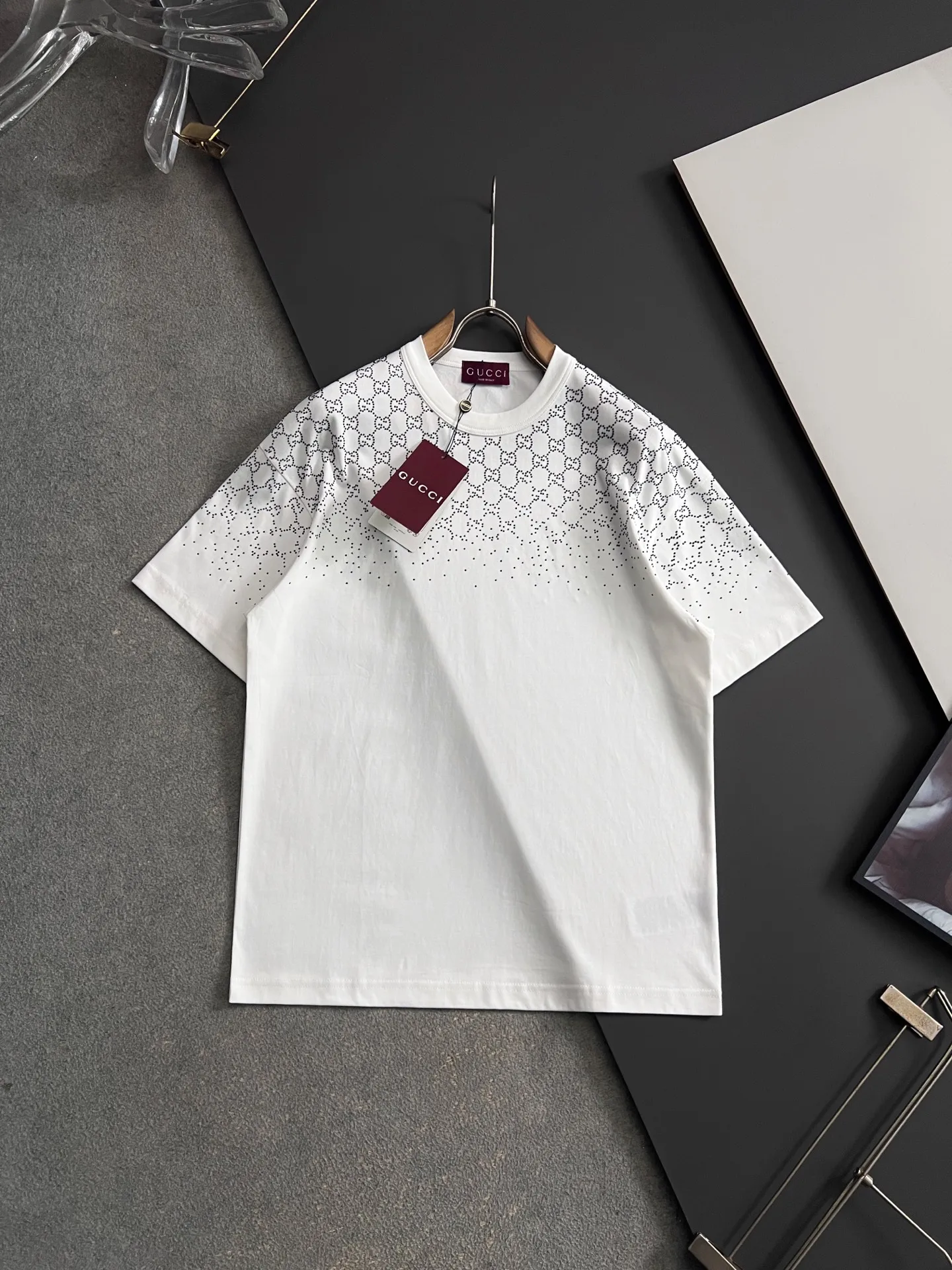 古奇 2026最新纯棉双纱短袖