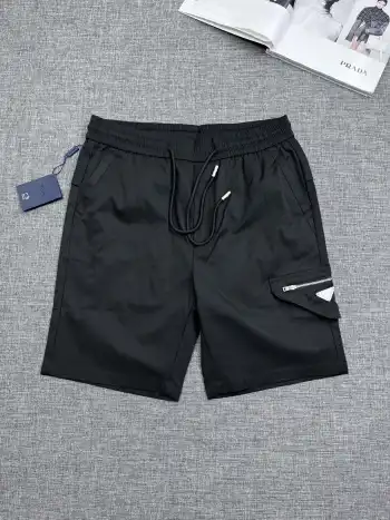 普拉达 P家原单男士休闲短裤 高仿普拉达短裤/沙滩裤