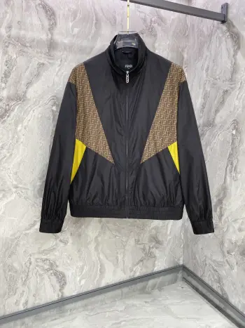 Men s Hooded Jacket Replica Fendi Jackets and Outerwear