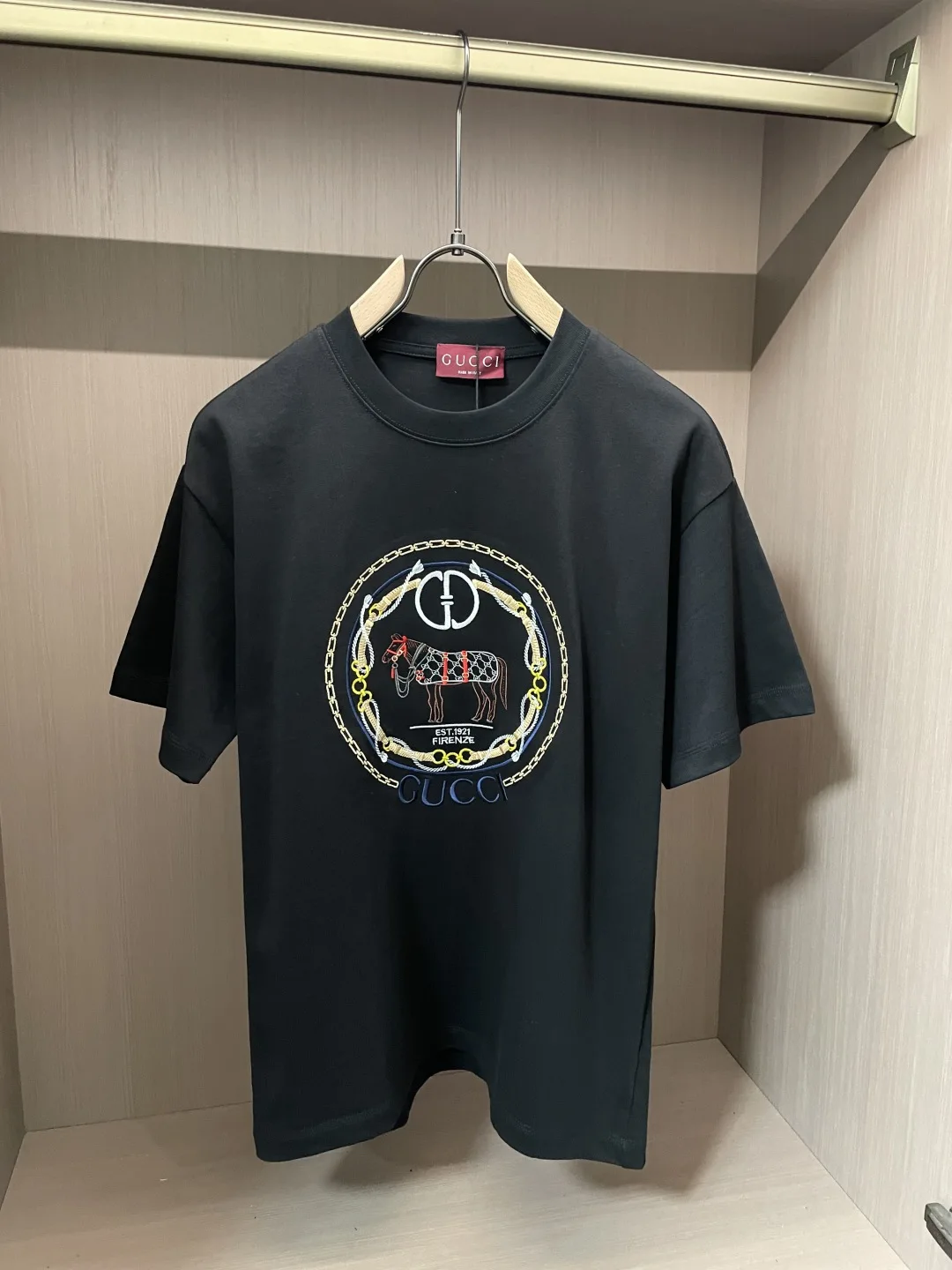 古奇 春夏纯棉精梳棉男士短袖 古奇 春夏纯棉精梳棉男士短袖