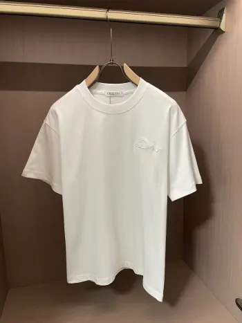 春夏纯棉精梳棉男士短袖 高仿迪奥T恤/POLO衫