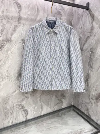 2026ss春季新款翻领夹克外套 高仿迪奥夹克/外套