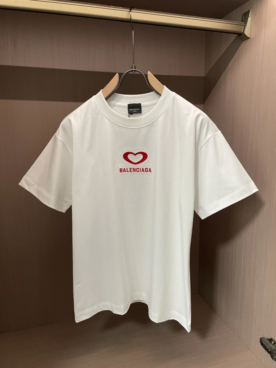 巴黎世家 春夏纯棉精梳棉男士短袖