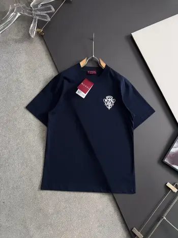 2026最新纯棉双纱短袖 高仿古奇T恤/POLO衫