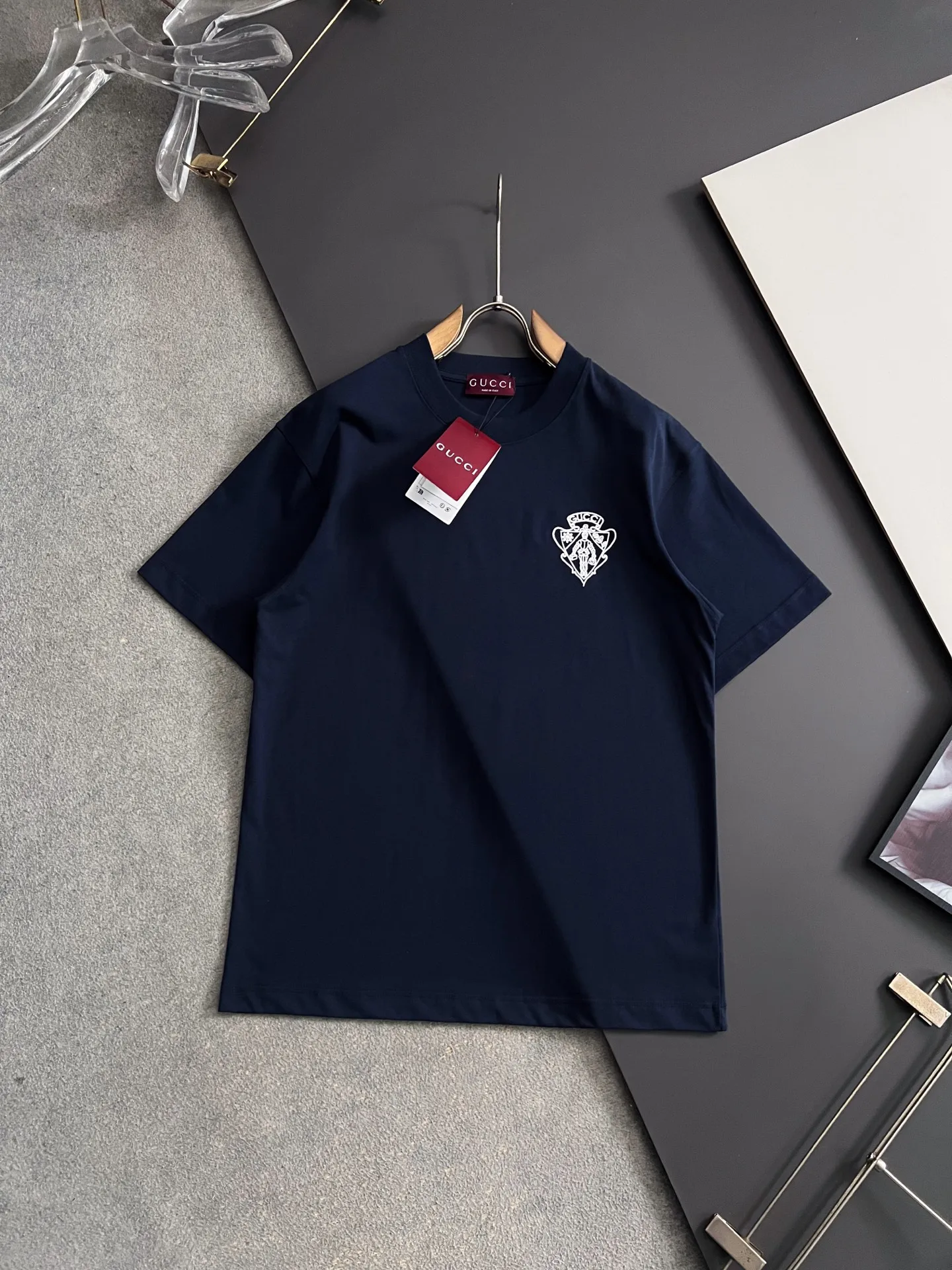 古奇 2026最新纯棉双纱短袖 古奇 2026最新纯棉双纱短袖