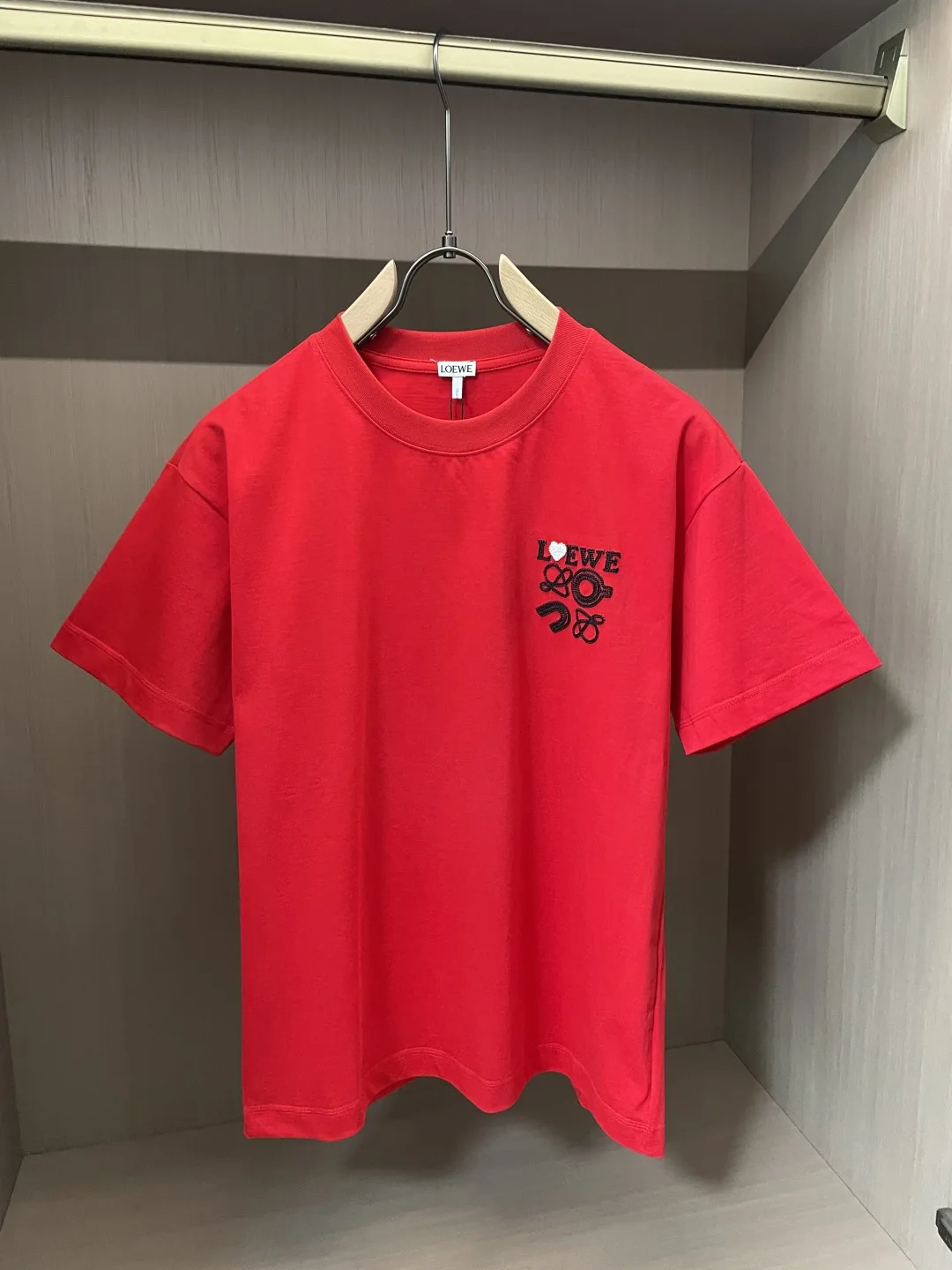 罗意威 春夏纯棉精梳棉男士短袖