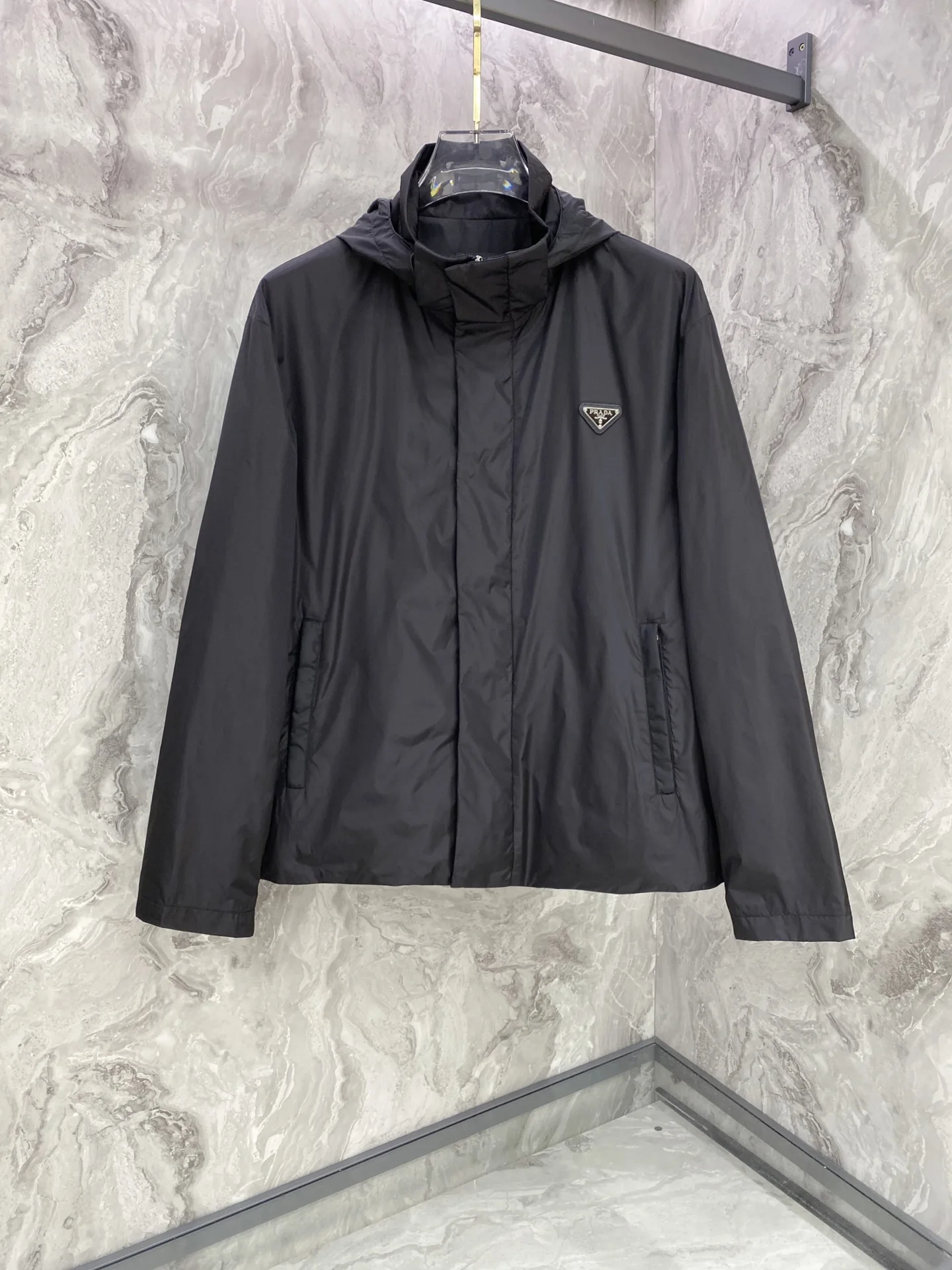 普拉达 26新款立领夹克春装外套