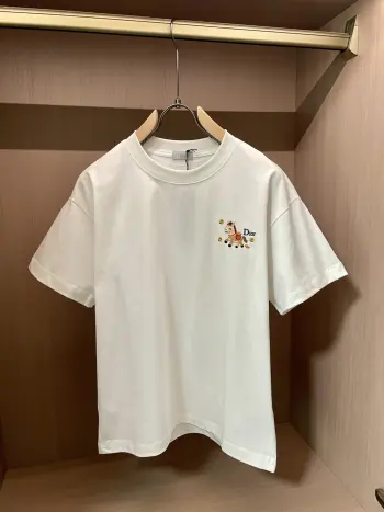 春夏纯棉精梳棉男士短袖 高仿迪奥T恤/POLO衫