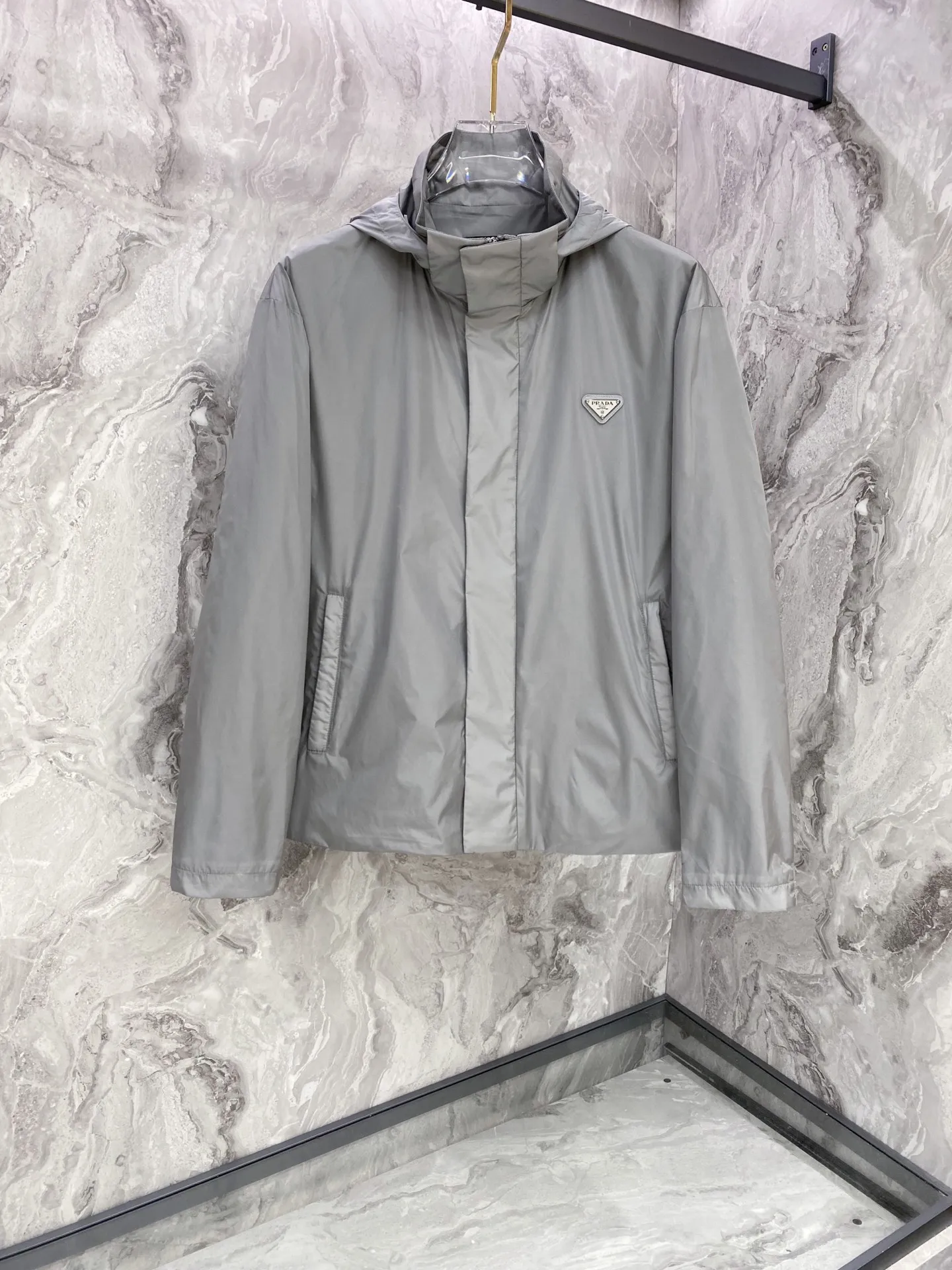 普拉达 26新款立领夹克春装外套