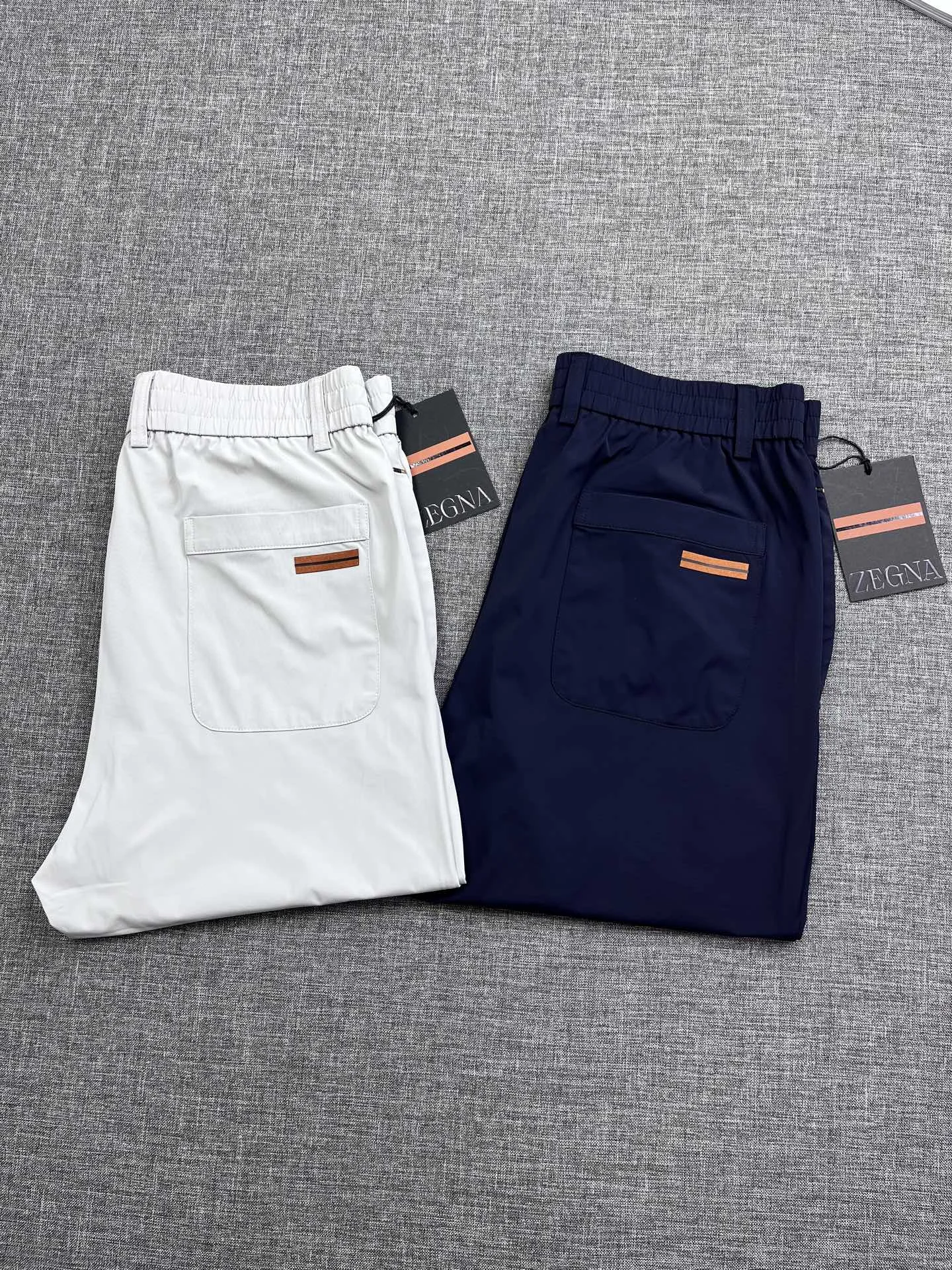 杰尼亚 2026夏季最新款男士休闲裤