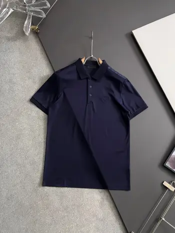 春夏新款男士短袖Polo衫 高仿普拉达T恤/POLO衫