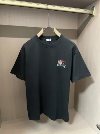 春夏纯棉精梳棉男士短袖 高仿巴宝莉T恤/POLO衫