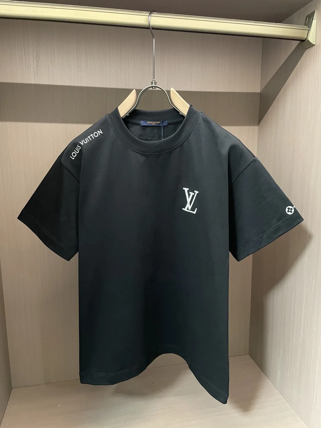 LV 春夏纯棉精梳棉男士短袖