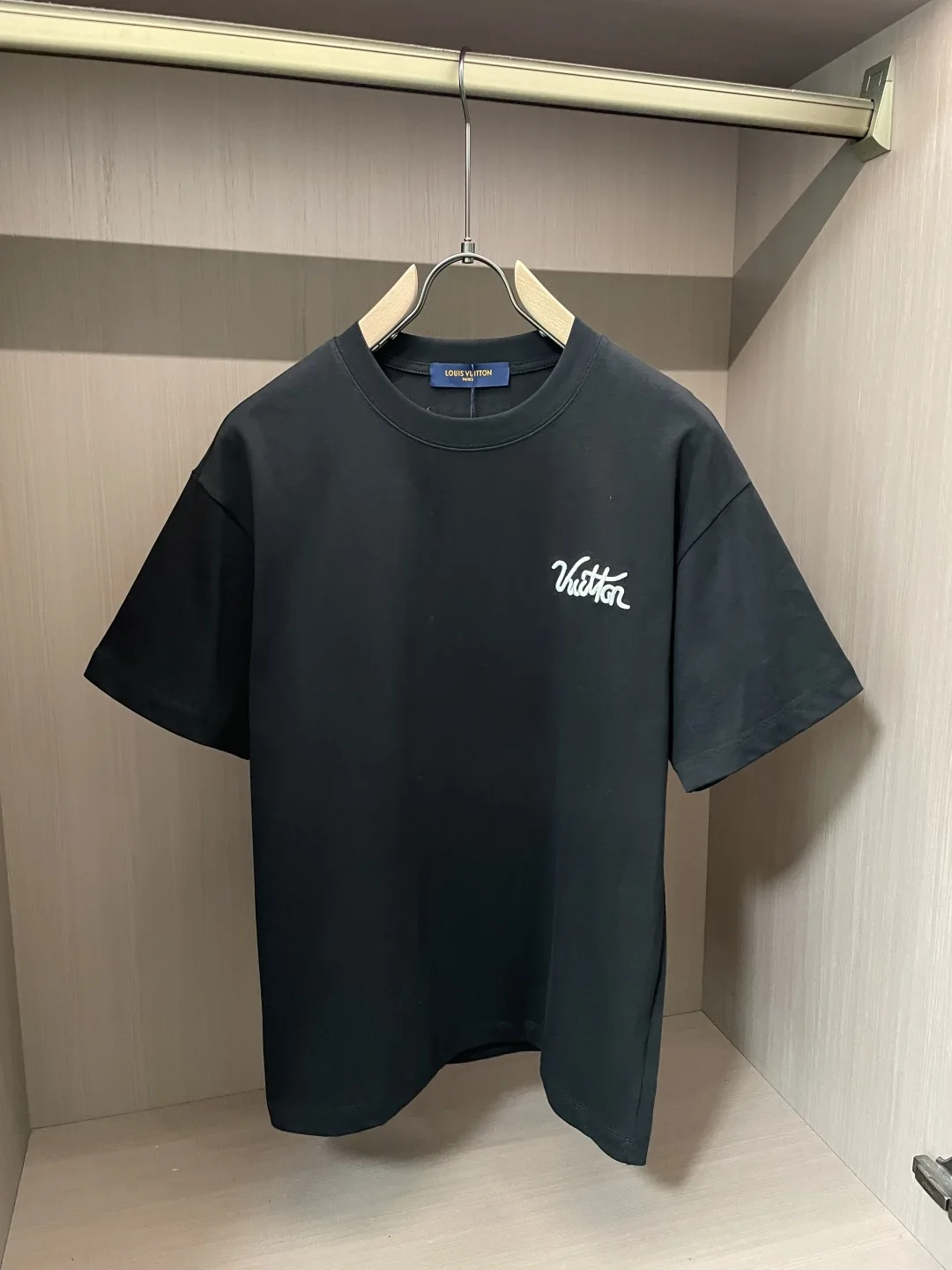 LV 春夏纯棉精梳棉男士短袖