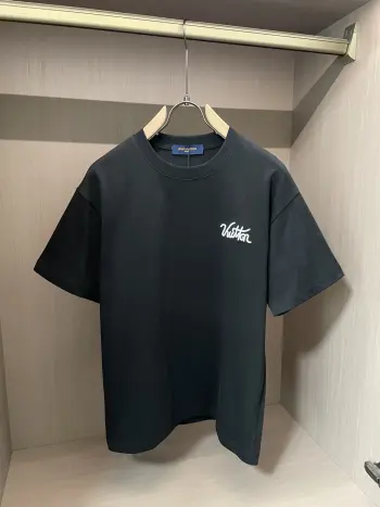 春夏纯棉精梳棉男士短袖 高仿LVT恤/POLO衫