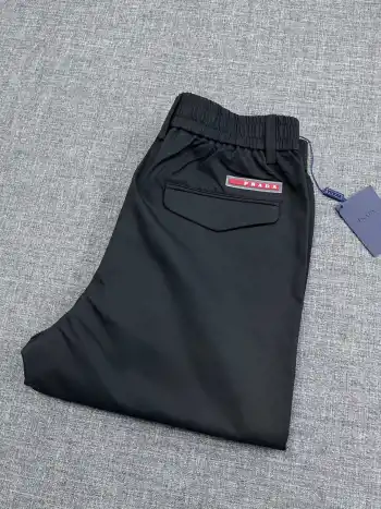 2026夏季最新款男士休闲裤 高仿普拉达休闲裤/西裤