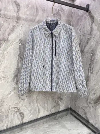 迪奥家26新款翻领夹克春装外套 高仿迪奥夹克/外套