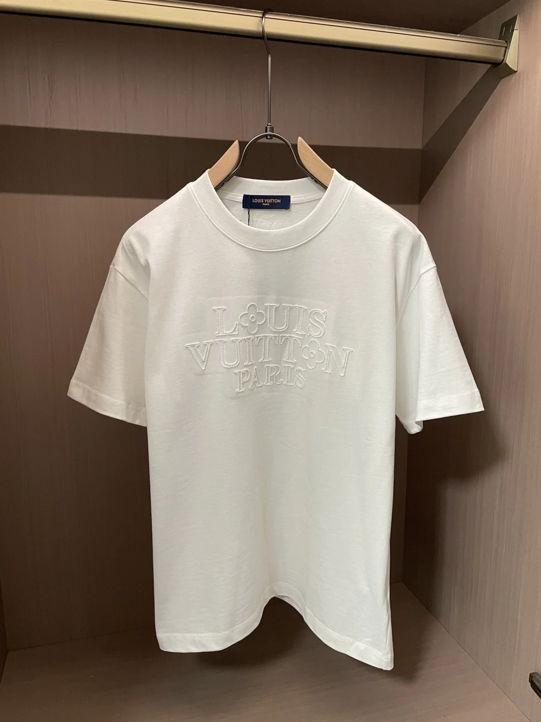 LV 春夏纯棉精梳棉男士短袖