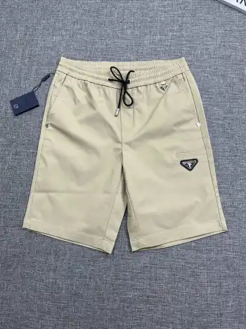普拉达 P家原单男士休闲短裤 高仿普拉达短裤/沙滩裤