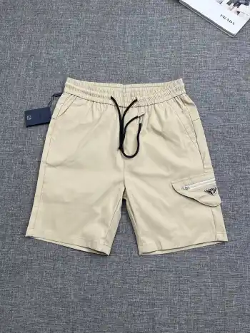 普拉达 P家原单男士休闲短裤 高仿普拉达短裤/沙滩裤