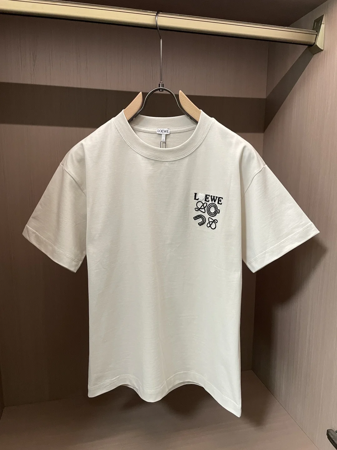 罗意威 春夏纯棉精梳棉男士短袖