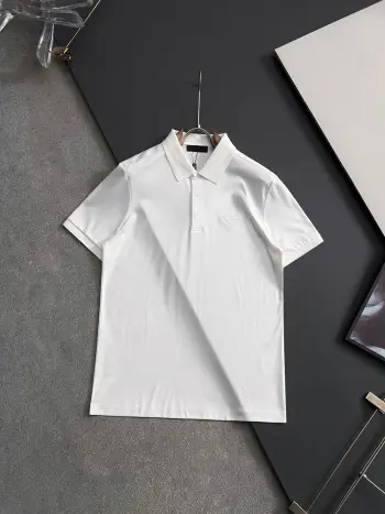 春夏新款男士短袖Polo衫 高仿普拉达T恤/POLO衫