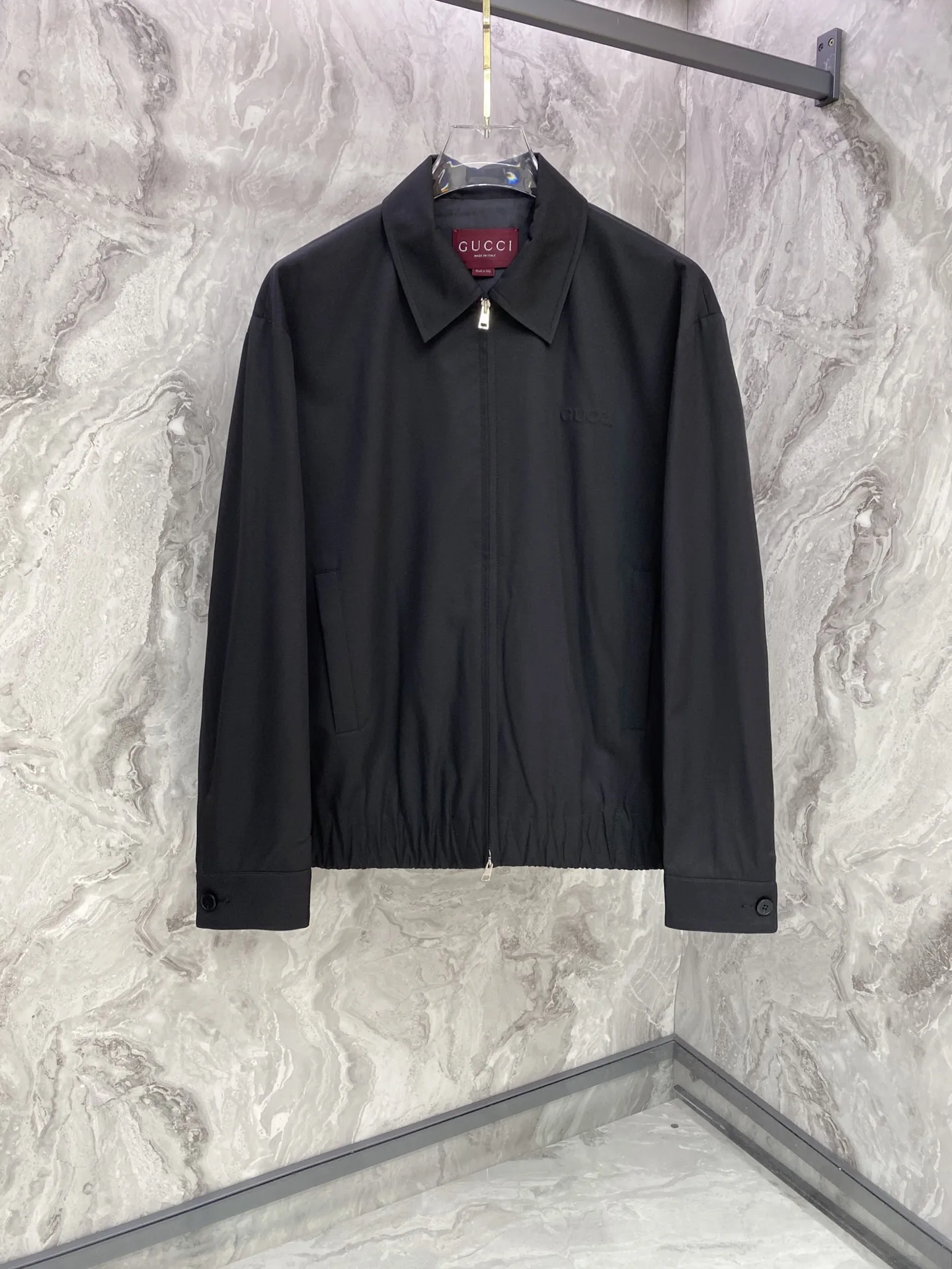 古奇 翻领26新款立领夹克春装外套 古奇 翻领26新款立领夹克春装外套