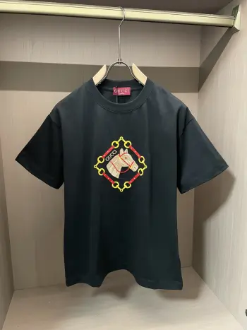 春夏纯棉精梳棉男士短袖 高仿古奇T恤/POLO衫