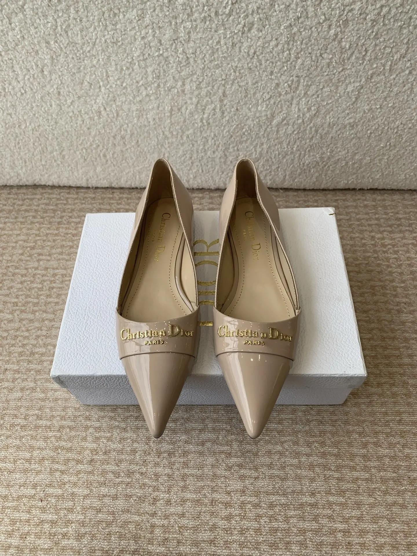 迪奥 25ss春夏新款D-My尖头高跟鞋