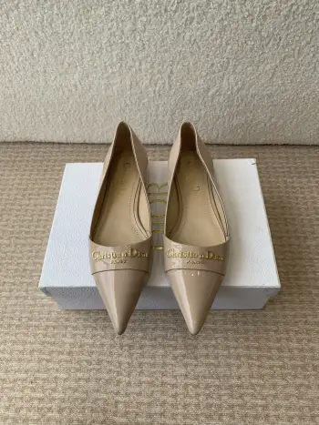 25ss春夏新款D-My尖头高跟鞋 高仿迪奥女士高跟鞋/单鞋