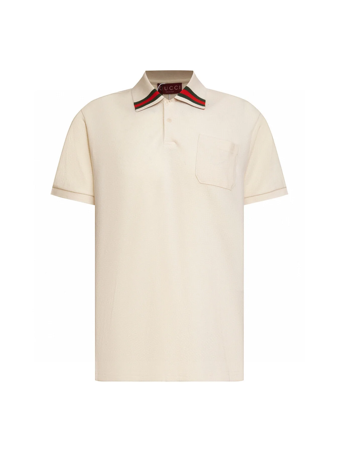 古奇 经典款字母刺绣翻领POLO衫 古奇 经典款字母刺绣翻领POLO衫