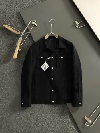 2026 Spring/Summer Trendy Brand Jacquard Stripe Jacket Replica Loewe Jackets and Outerwear