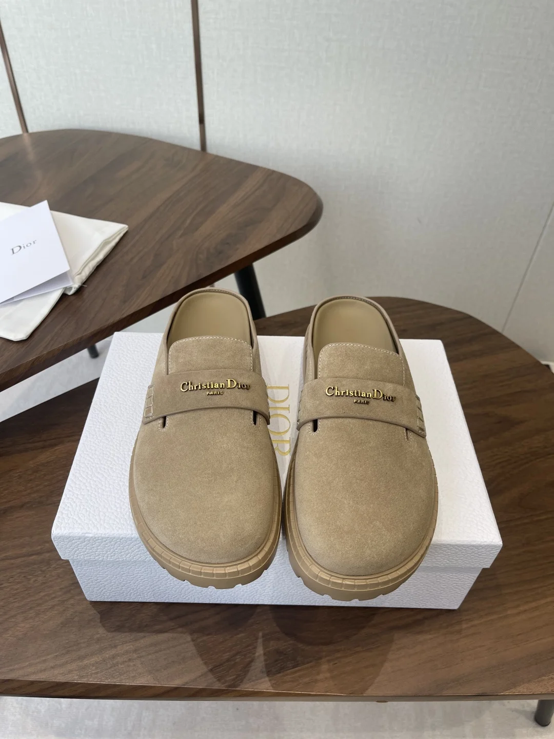 迪奥 26ss 春夏最新款 穆勒拖鞋