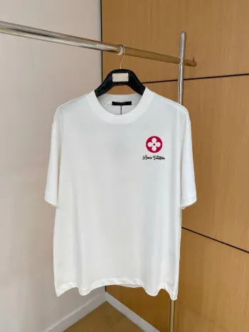 2026春夏新款宽松短袖 高仿LVT恤/POLO衫