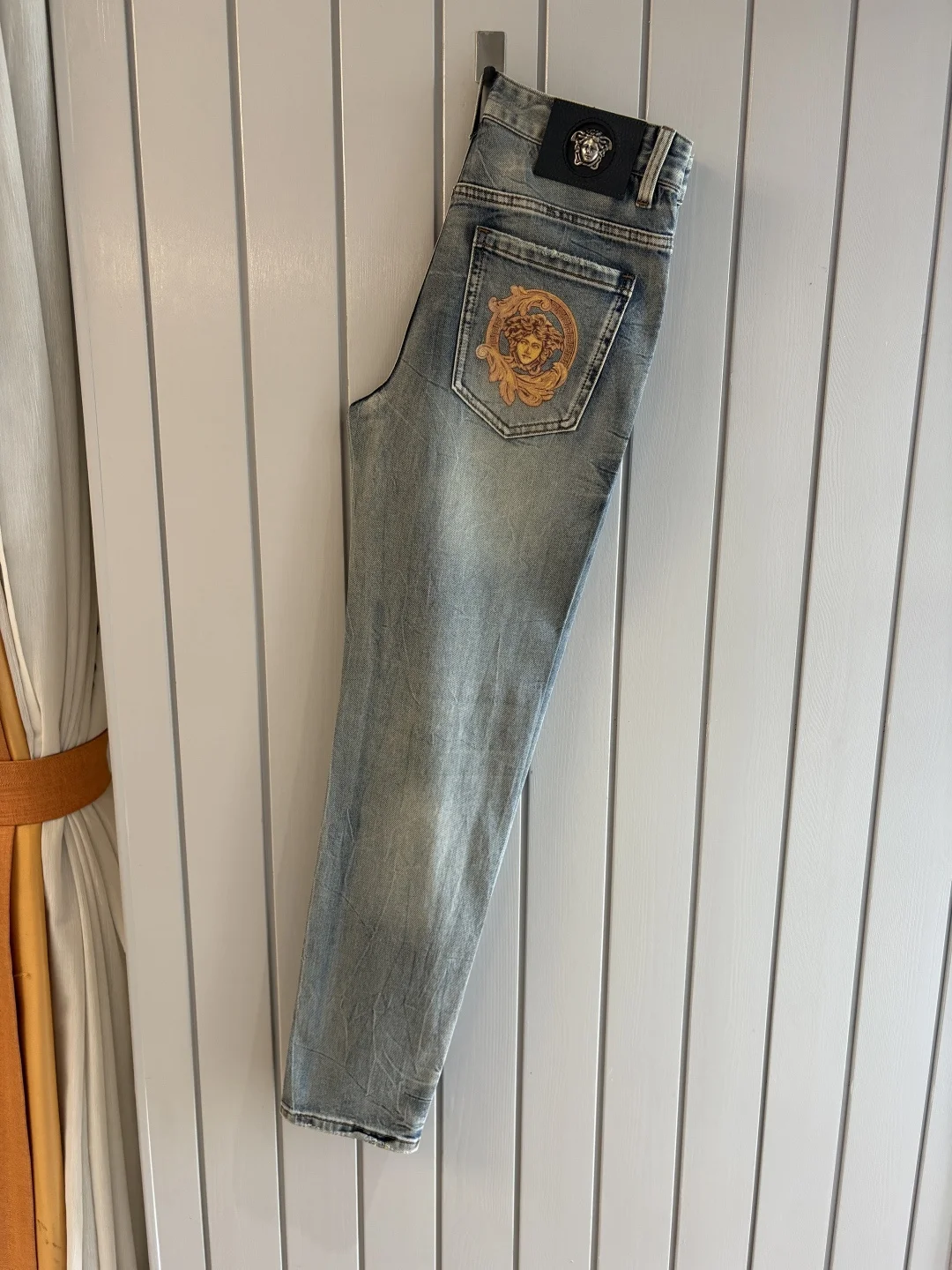 范思哲 2026春夏经典蓝洗水牛仔裤 范思哲 2026春夏经典蓝洗水牛仔裤