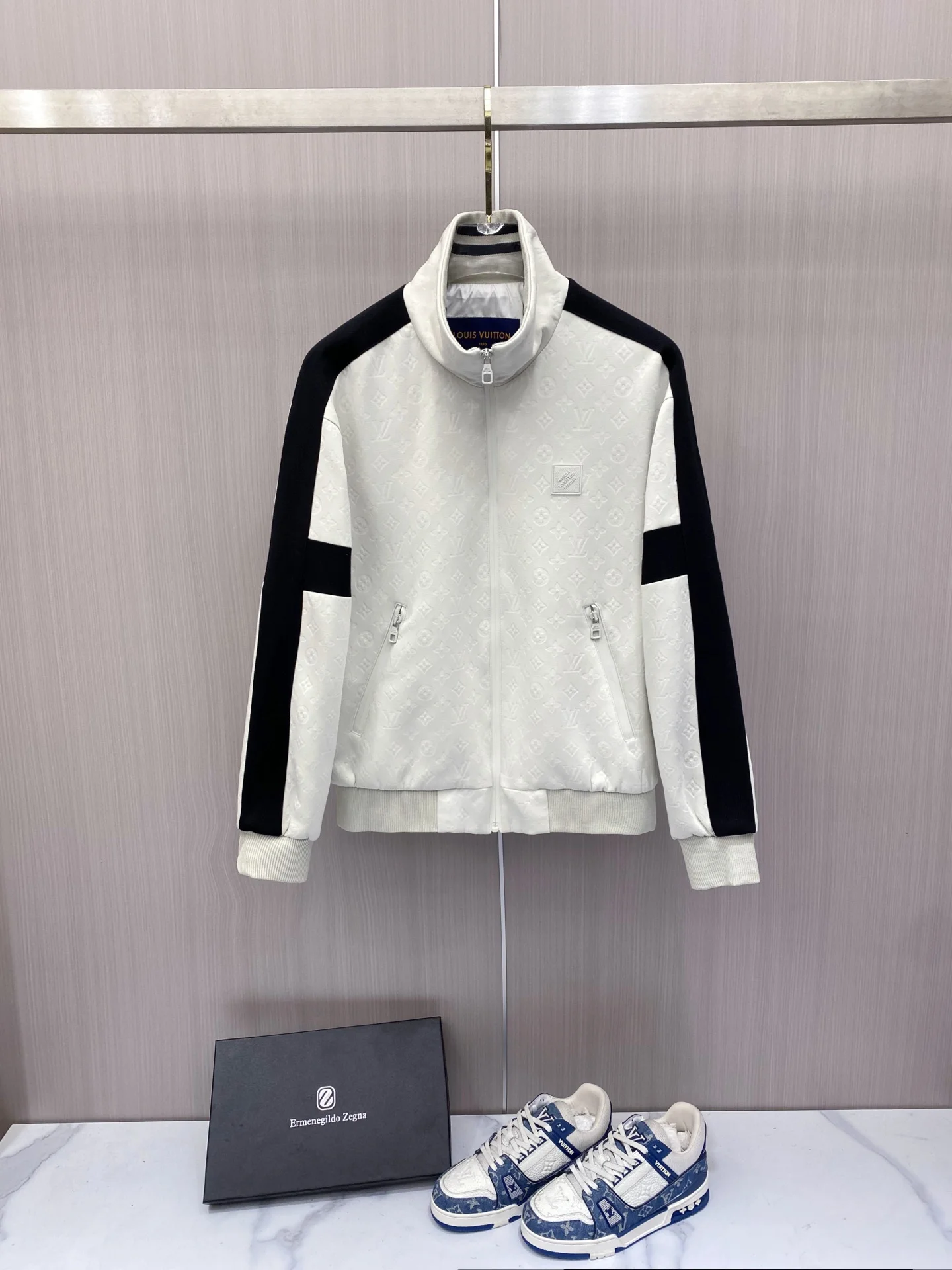 LV 2026ss春季新款立领夹克外套