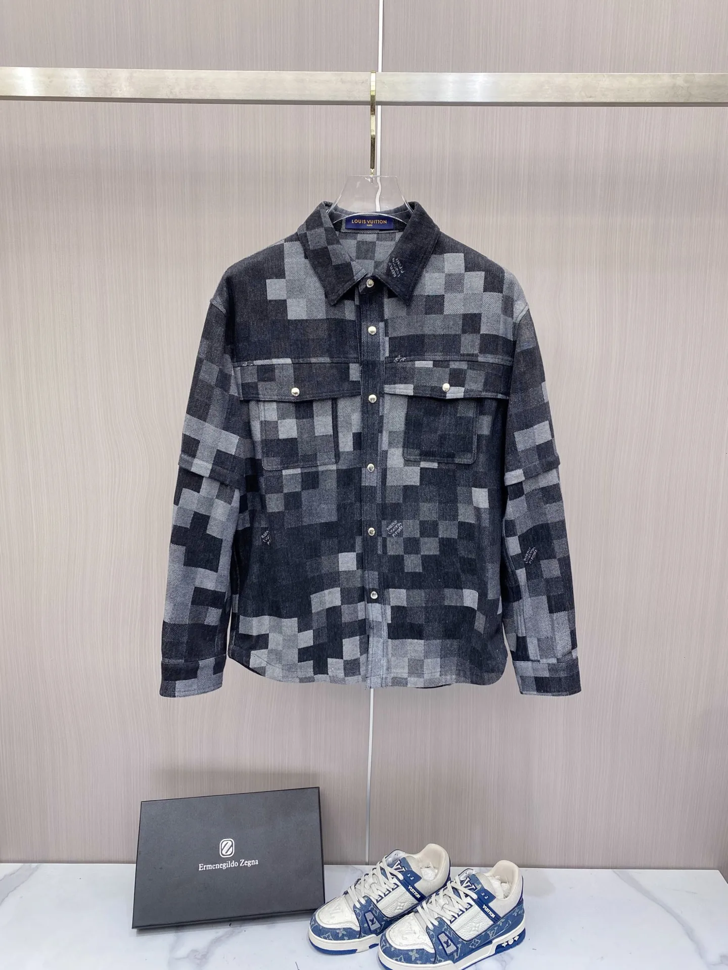 LV 2026ss春季新款夹克牛仔外套 LV 2026ss春季新款夹克牛仔外套