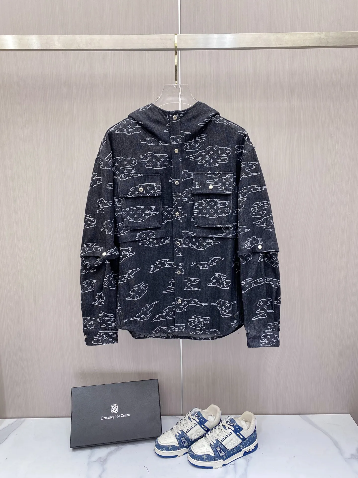 LV 2026ss春季新款夹克牛仔外套