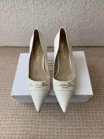 25ss春夏新款D-My尖头高跟鞋 高仿迪奥女士高跟鞋/单鞋